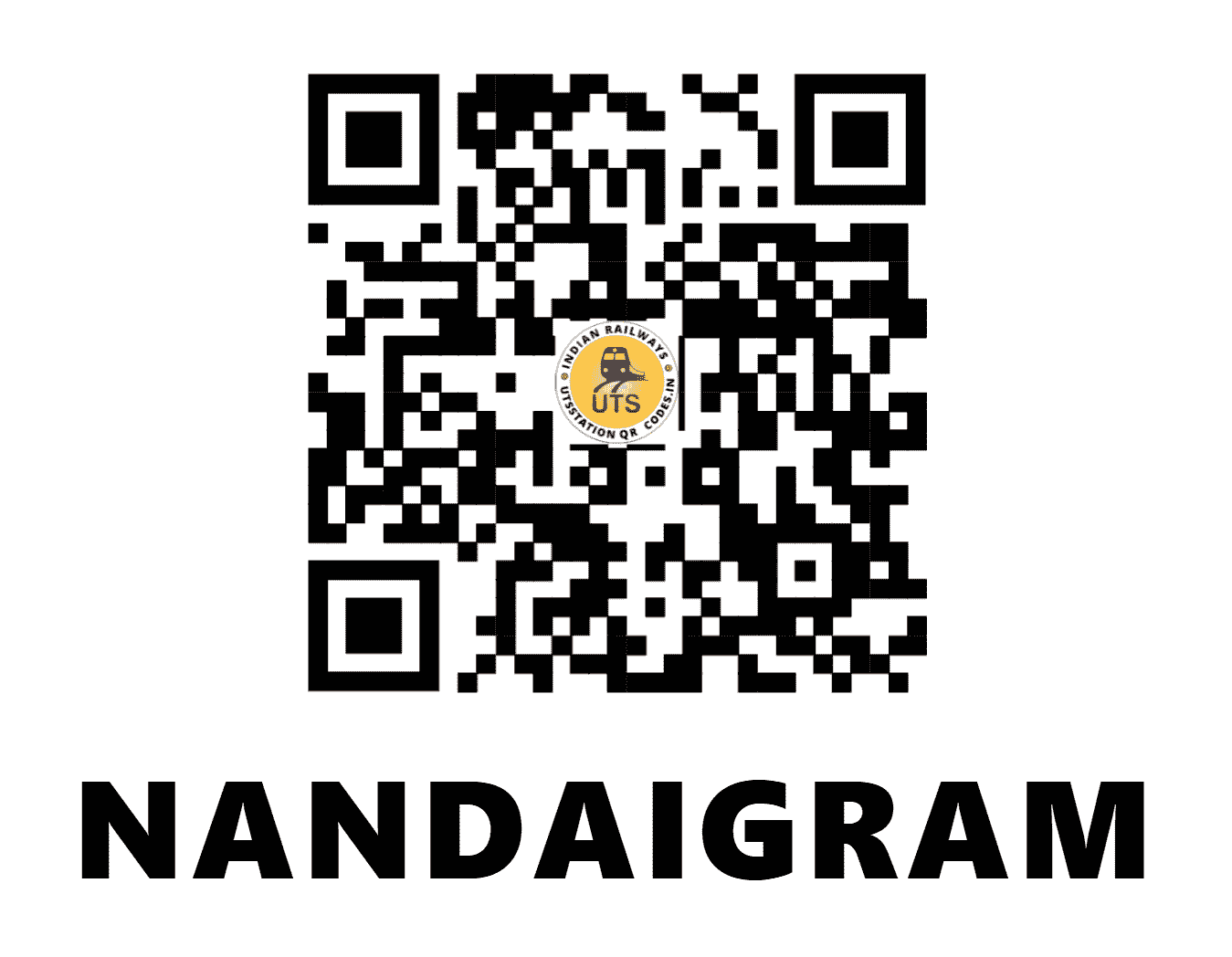 UTS QR Code for NANDAIGRAM - NDIM (ER - WEST BENGAL)